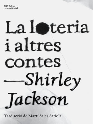 cover image of La loteria i altres contes